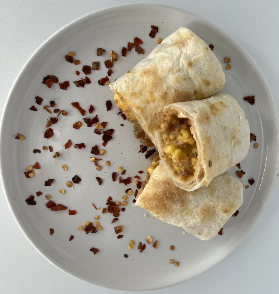 Breakfast burrito parameters cookbook Pratica