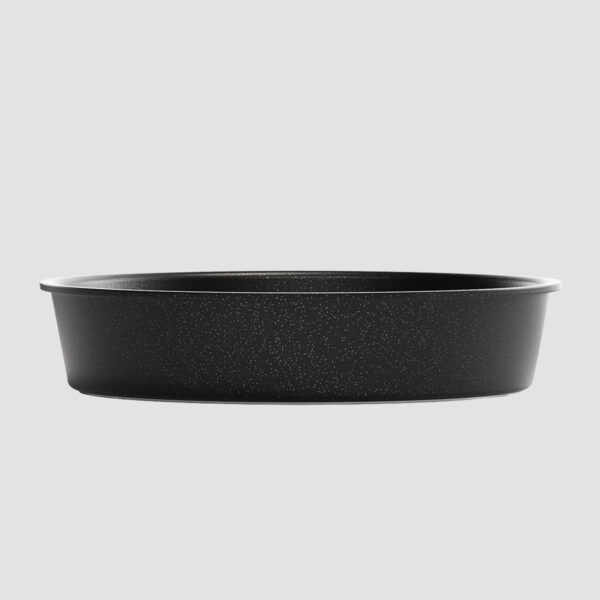 Round aluminum pan, smooth bottom- 7.5in x 1.6in (H) - 200227 - Image 2