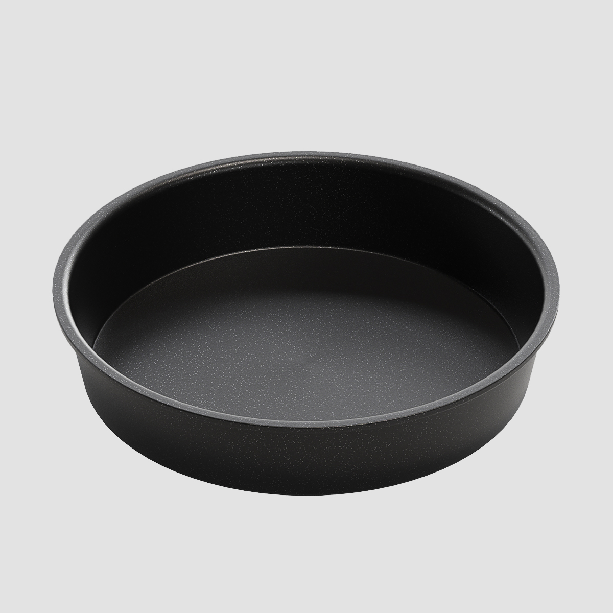 Round aluminum pan, smooth bottom- 7.5in x 1.6in (H) - 200227