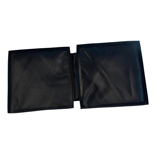 Solid Basket with Cover - Black - 11" x 11" x 0.5" - 200225 - Image 5
