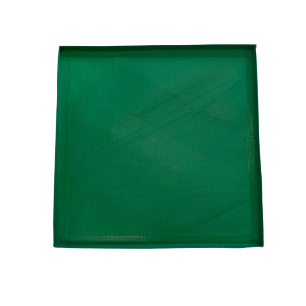 Solid Basket – Green, 11" x 11" x 0.5" - 200224 - Image 2