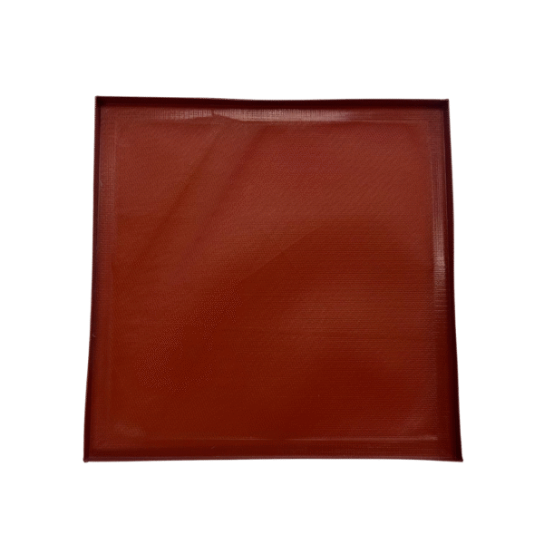 Solid Basket – Red, 11" x 11" x 0.5" - 200223 - Image 2