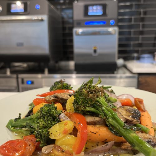 grilled veggies pratica high-speed ovens